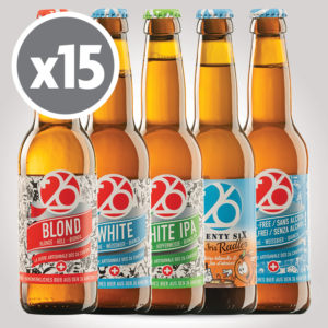 Mix bière artisanale suisse Twenty Six 26
